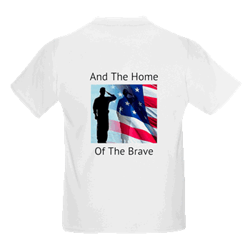 Kid's T-Shirt Back- Patriotic